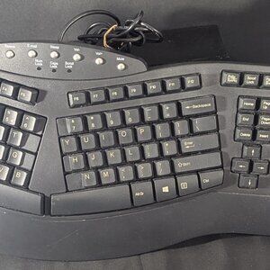 TESTE-Perixx PERIBOARD-512B Wired Ergonomic Keyboard -Split Keyboard, Wrist Rest